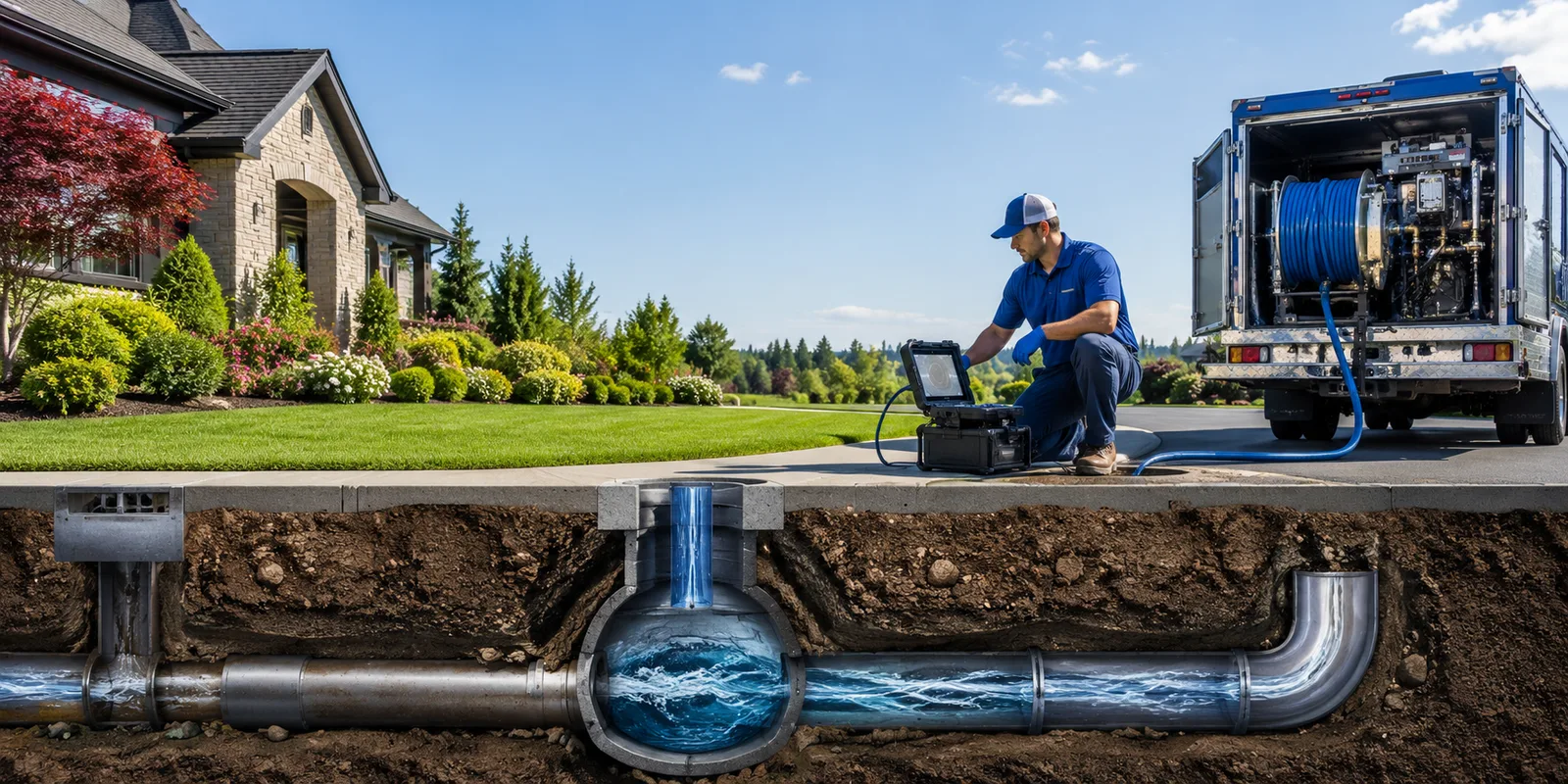 Drainage restoration information for Flat Top, WV
